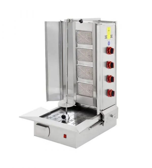 Himaksan 4 Radyan Alttan Motorlu Döner Ocağı, Gazlı