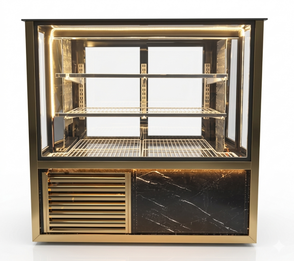 Gold Kebap Teşhir Dolabı, 120cm