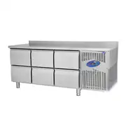 CSA Tezgah Tipi Buzdolabı, 6 Çekmeceli, 400 L