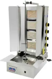 Emeksan 4'lü Motorlu Döner Ocağı 4 Radyanlı Gazlı/Tüplü Ce Belgeli