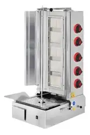 Emeksan 5'li Motorlu Döner Ocağı 5 Radyanlı Tüplü