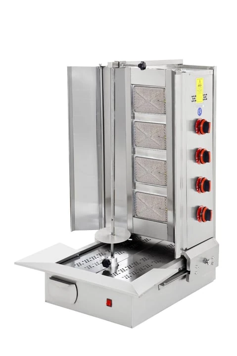 Himaksan 4 Radyan Alttan Motorlu Döner Ocağı, Gazlı