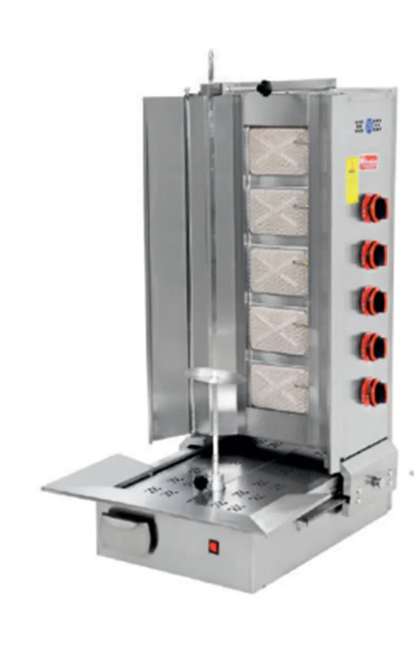 Himaksan 5 Radyan Alttan Motorlu Döner Ocağı, Gazlı