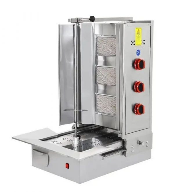 CSA Gazlı 3 Gözlü Döner Ocağı, Alttan Motorlu