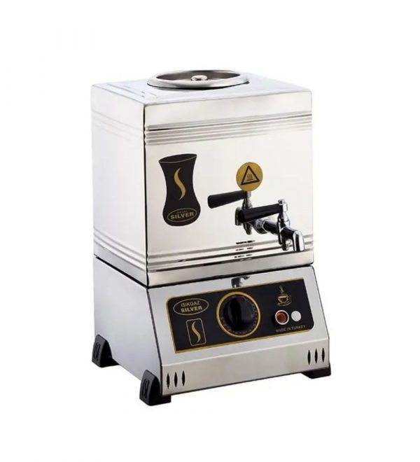 Işıkgaz Silver 15 Lik Elektrikli 10 Litre 1 Demlikli Çay Kazanı