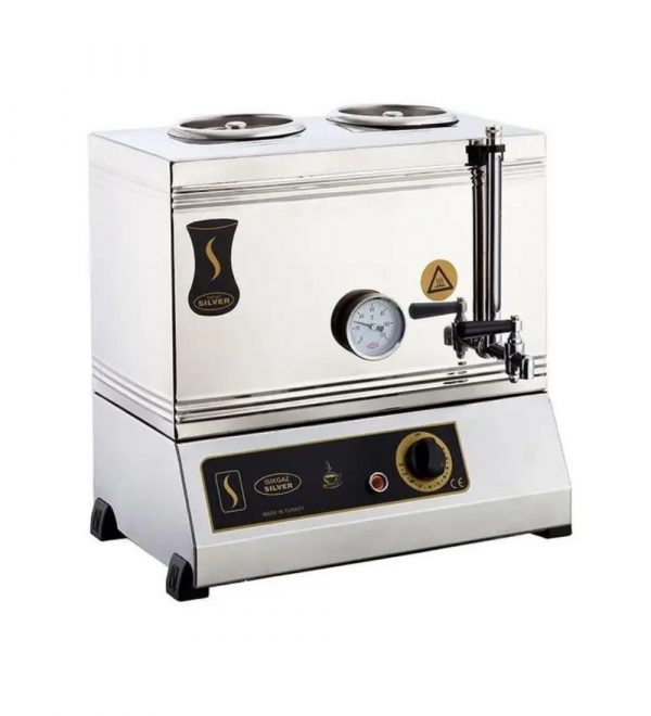 Işıkgaz Silver 40 Lık Elektrikli 30 Litre 2 Demlikli Çay Kazanı