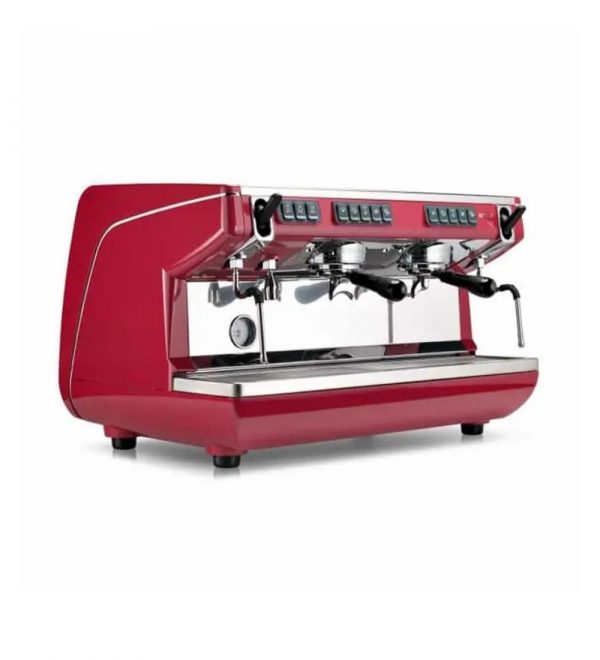 Nuova Simonelli Appia Life 2 Gruplu Tam Otomatik Espresso Kahve Makinesi (Kırmızı)