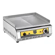 Remta Yarı Oluklu Döküm Izgara, 50 cm, Elektrikli