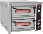 Himaksan Çift Katlı Pizza Fırını, Elektrikli (30 cm 8 Pizza Kapasiteli)