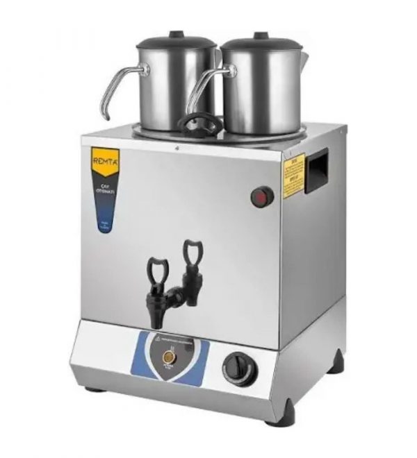 Remta Çift Demlikli Elektrikli Çay Ocağı 17 L (Demlikler Dahil)