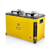 SilverInox Jumbo Çorba Kazanı, 9+9 L