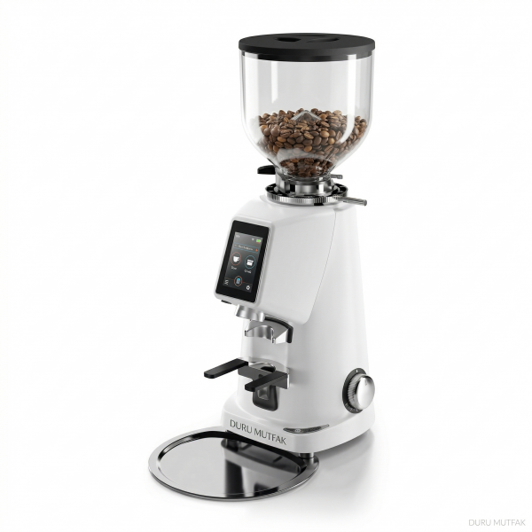 Fiorenzato Kahve Değirmeni (F64 EVO Soğutmalı, Beyaz)