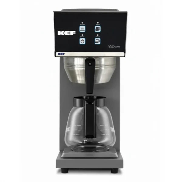 KEF Filtre Kahve Makinesi, Gri (Filtronic FLC 120 Programlanabilir)